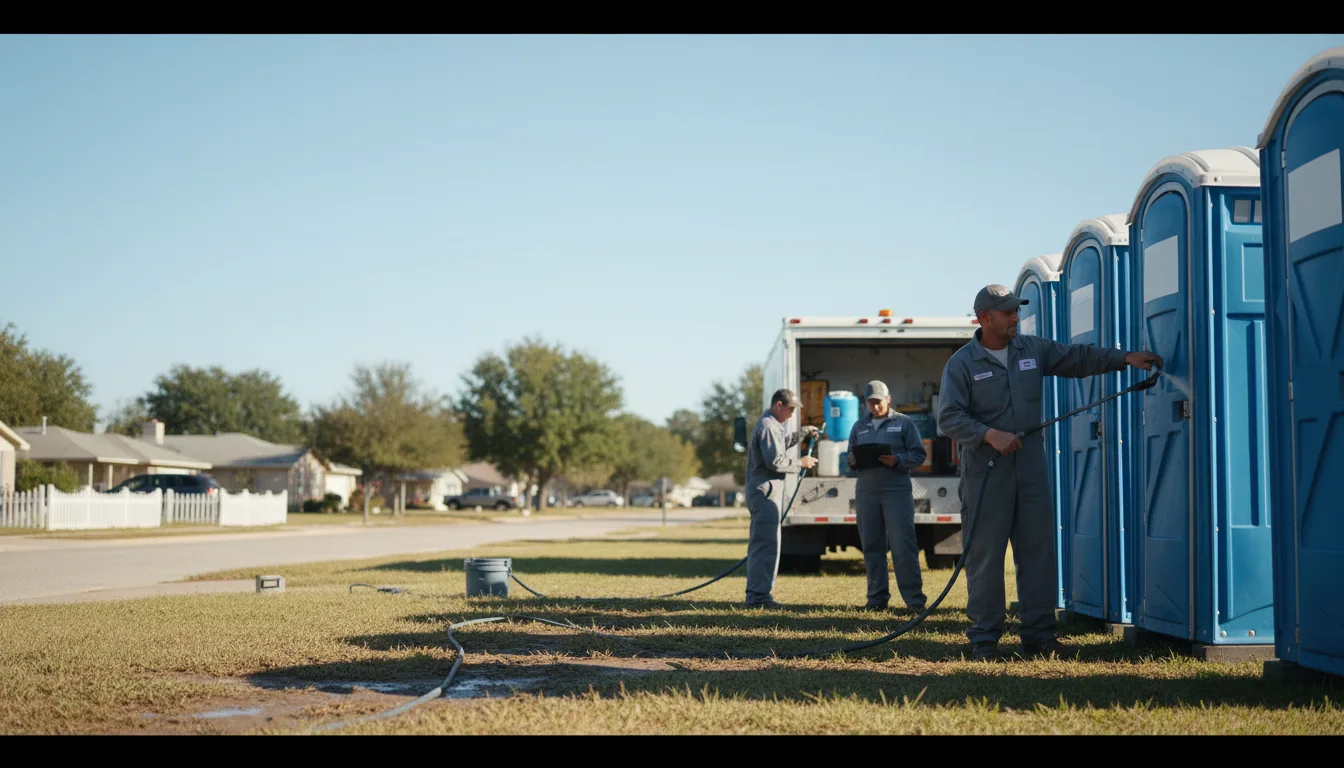 Long-Term Portable Toilet Rental in Manteno, IL near me